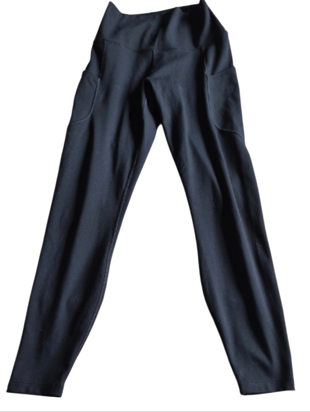 Nike One Small Dri-Fit Black Athletic Leggings Soft Stretchy Pockets